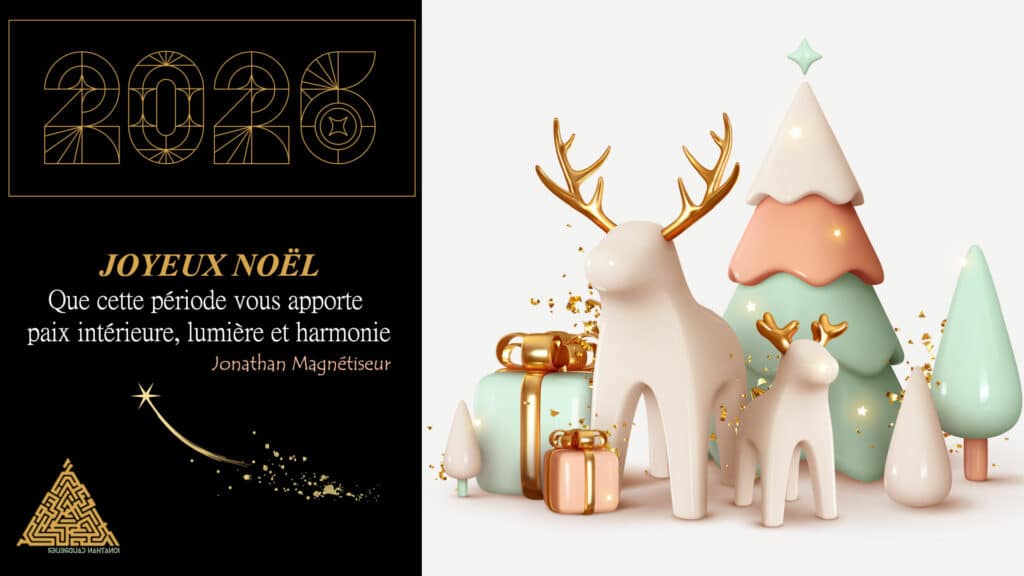 JOYEUX NOËL Avec douceur, amour et sérénité par jonathan caudrelier