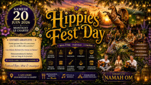 Hippies Fest'Day de Montigny-le-Chartif le 20 juin 2026 Jonathan Caudrelier